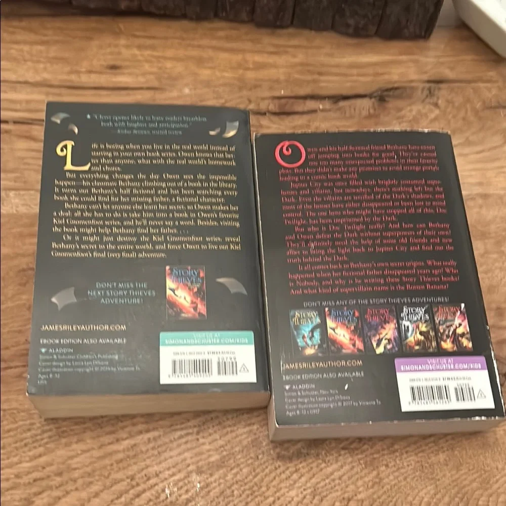 Story Thieves Book by James Riley